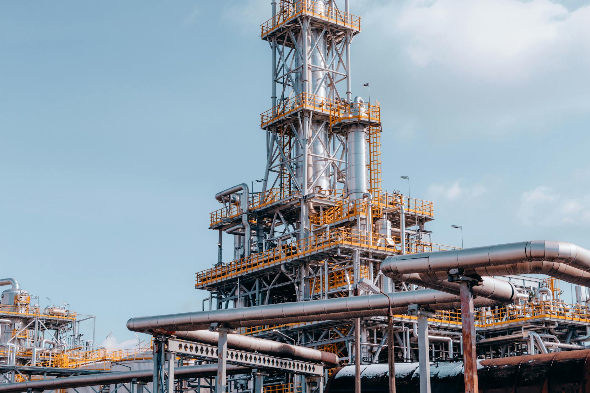 Oil and gas industrial facility