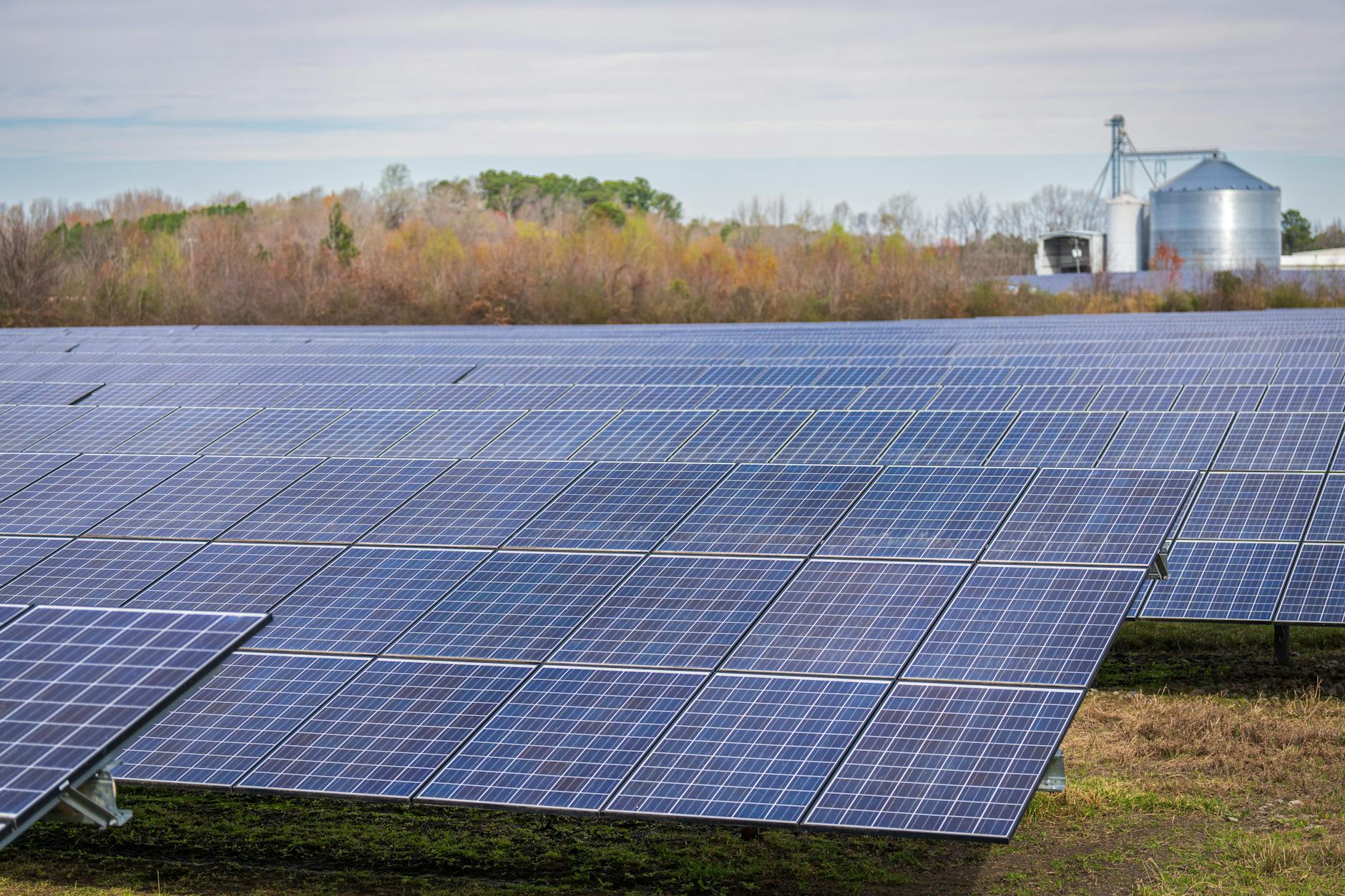 Renewable energy solar farm