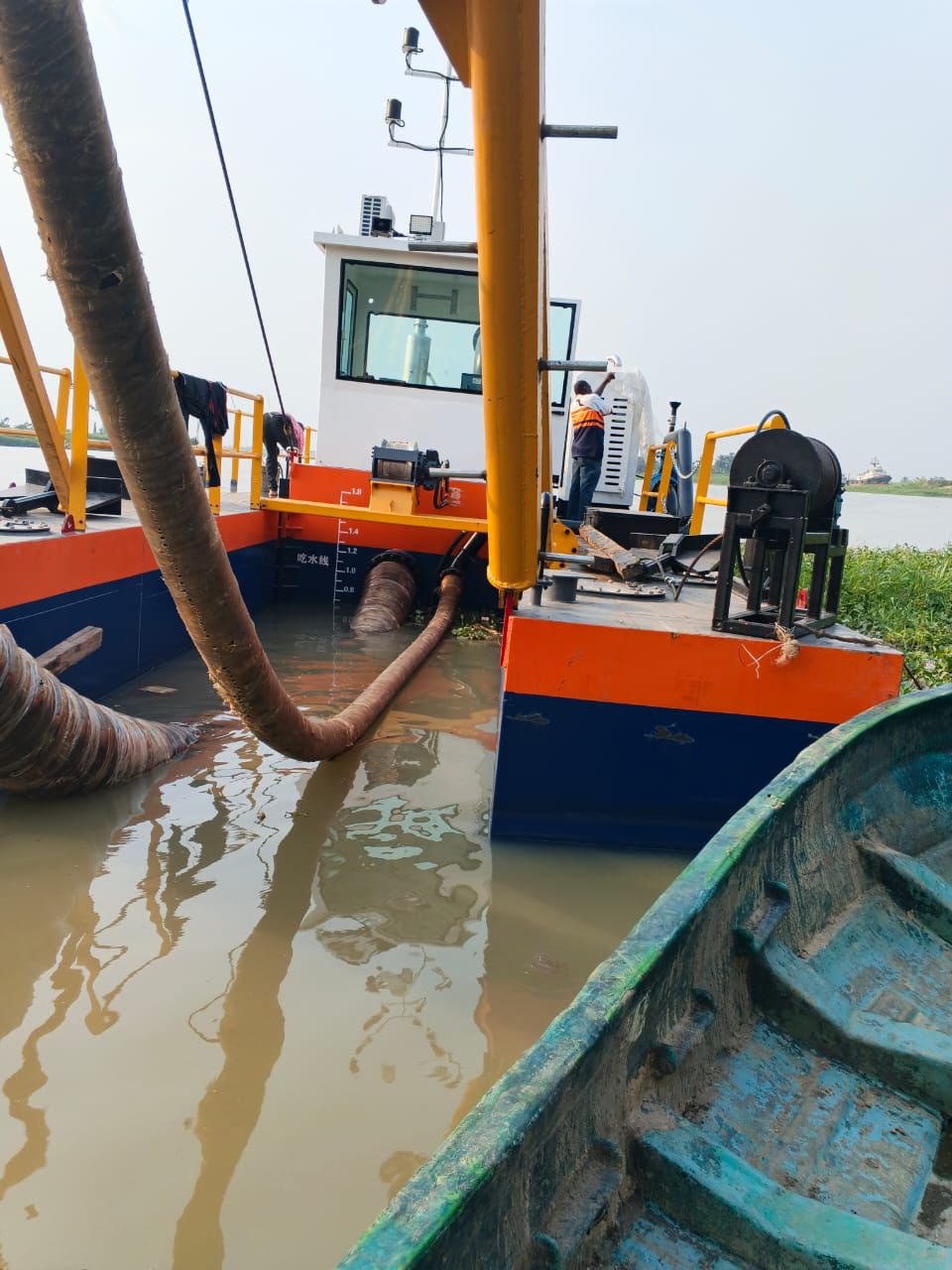 Marine dredging operations