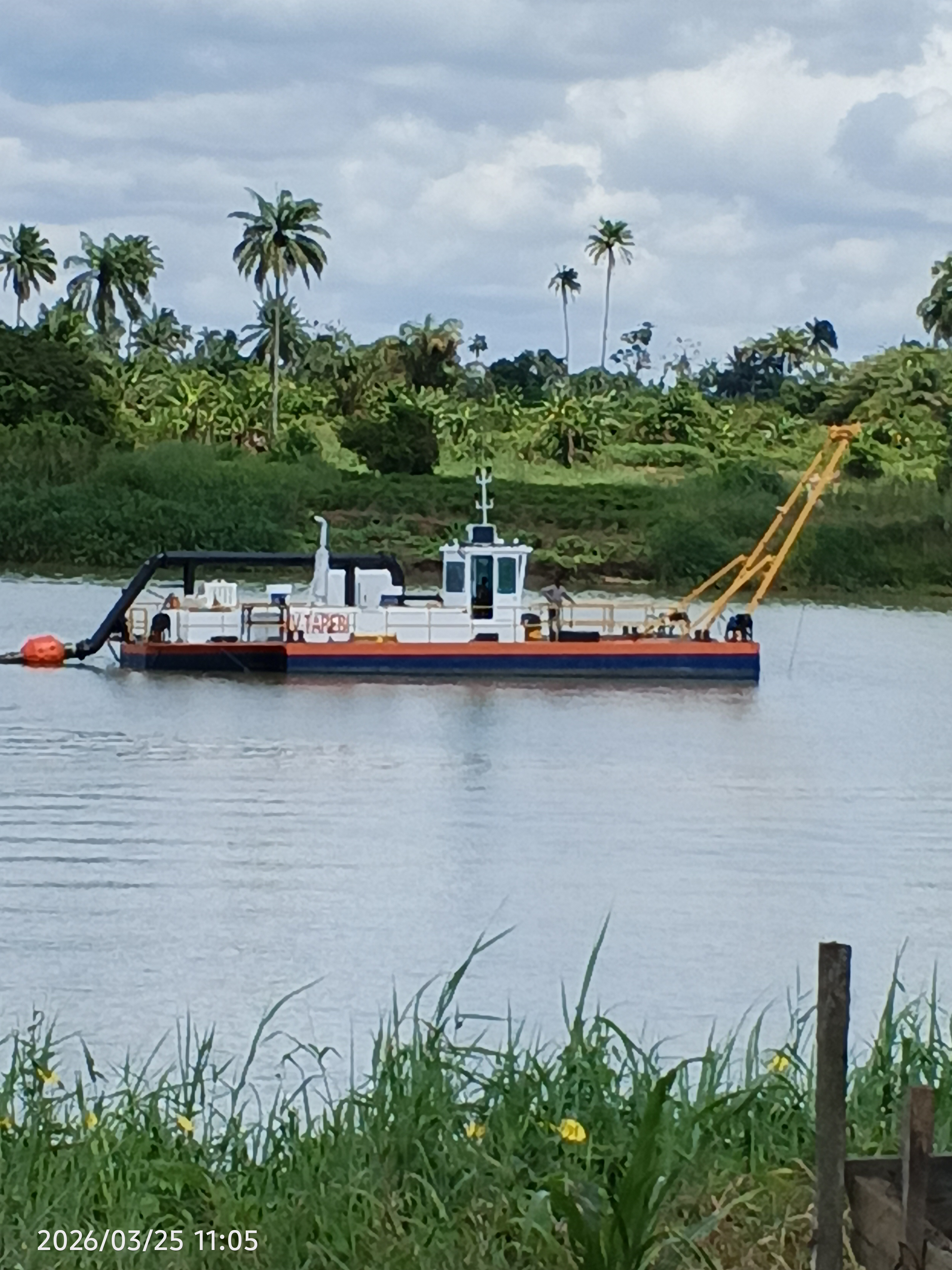 Dredging operations