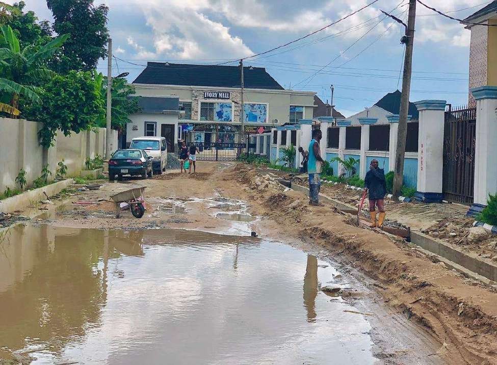 Pre-construction site condition